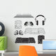 DJ Music Elements Wall Stickers Wall Decal