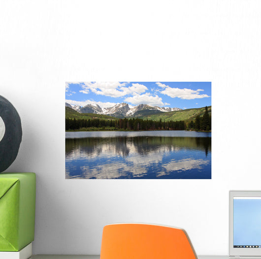 Sprague Lake Rocky Mountain Wall Decal