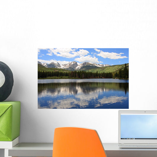 Sprague Lake Rocky Mountain Wall Decal