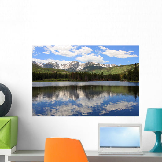 Sprague Lake Rocky Mountain Wall Decal