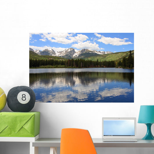 Sprague Lake Rocky Mountain Wall Decal
