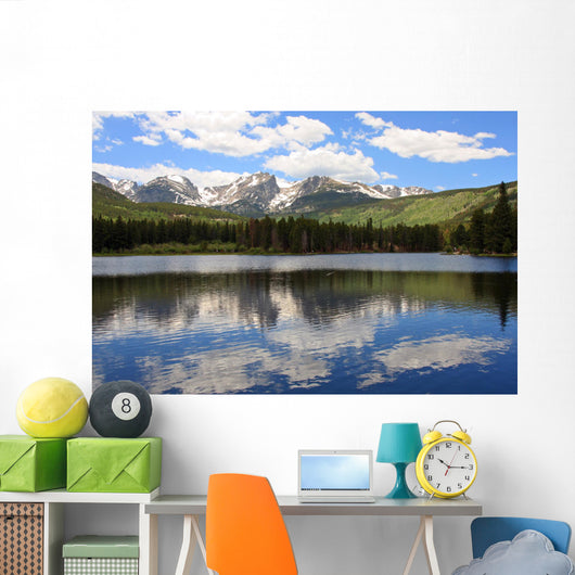 Sprague Lake Rocky Mountain Wall Decal