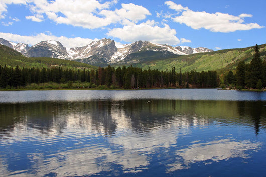 Sprague Lake Rocky Mountain Wall Decal