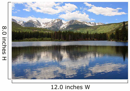 Sprague Lake Rocky Mountain Wall Decal