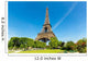 Eiffel Tower Wall Decal Design 1