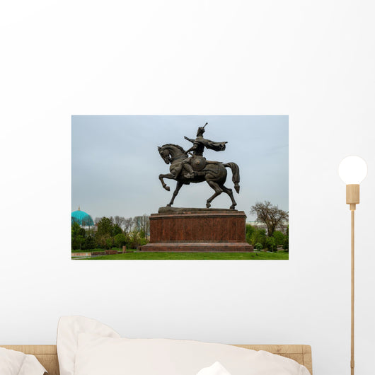 Tamerlane Statue Tashkent Uzbekistan Wall Decal