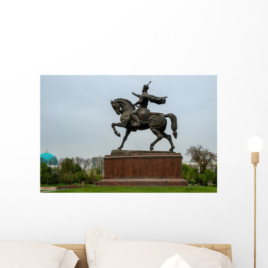 Tamerlane Statue Tashkent Uzbekistan Wall Decal