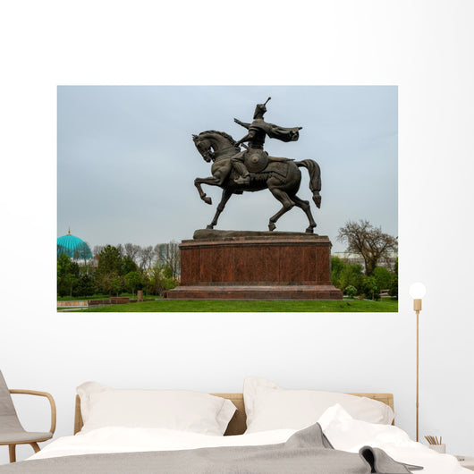 Tamerlane Statue Tashkent Uzbekistan Wall Decal