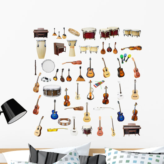 Image Music Instruments Wall Decal