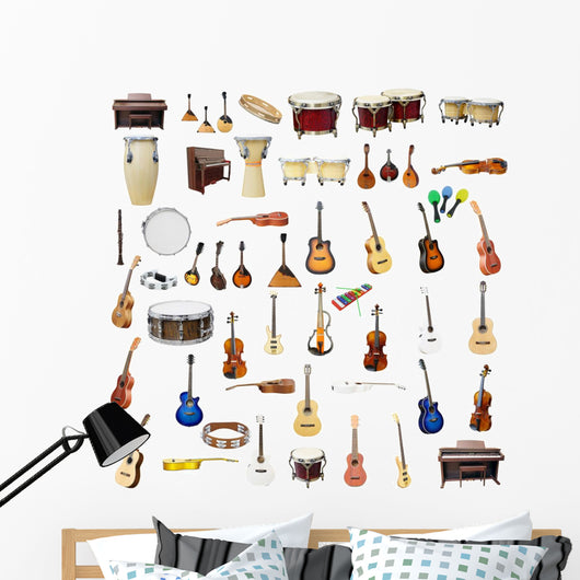 Image Music Instruments Wall Decal