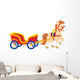 Pony with Cart Wall Decal
