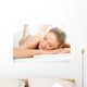 Young Woman Having Back Wall Decal Design 2