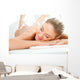 Young Woman Having Back Wall Decal Design 2