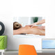Young Woman Having Back Wall Decal Design 1