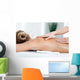 Young Woman Having Back Wall Decal Design 1
