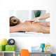 Young Woman Having Back Wall Decal Design 1