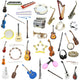 Musical Instruments Wall Decal