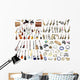 Music Instruments Wall Decal