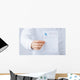 Male Doctor Holding Rx Wall Decal