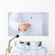 Male Doctor Holding Rx Wall Decal