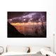 Graue Abendwolken Ber Dem Wall Decal
