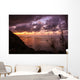 Graue Abendwolken Ber Dem Wall Decal