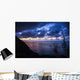 Blaue Abendwolken Ber Dem Wall Decal