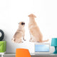 Dog Friendship Wall Decal