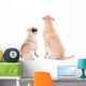 Dog Friendship Wall Decal