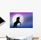 Unicorn Moonlight Wall Decal