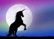 Unicorn Moonlight Wall Decal