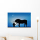 Unicorn and Girl Wall Decal