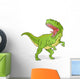 Angry T-rex Dinosaur Wall Decal