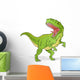 Angry T-rex Dinosaur Wall Decal