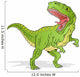 Angry T-rex Dinosaur Wall Decal