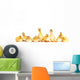 Many Fluffy Baby Ducklings Wall Decal