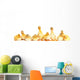 Many Fluffy Baby Ducklings Wall Decal