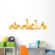Many Fluffy Baby Ducklings Wall Decal