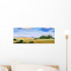 Tuscany Landscape Hills and Wall Decal Panoramic Wall Decal