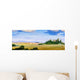 Tuscany Landscape Hills and Wall Decal Panoramic Wall Decal