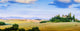 Tuscany Landscape Hills and Wall Decal Panoramic Wall Decal