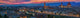 Florence City Sunset Wall Decal Panoramic Wall Decal Design 1