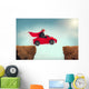 Senior Superhero Driving Car Wall Decal