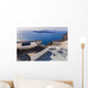Old Boat Island Santorini Wall Decal