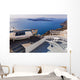 Old Boat Island Santorini Wall Decal