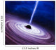 Black Hole Wall Decal Design 2