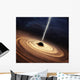 Black Hole Wall Decal Design 1