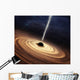 Black Hole Wall Decal Design 1