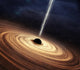 Black Hole Wall Decal Design 1