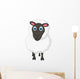 Sheep Cartoon Wall Decal
